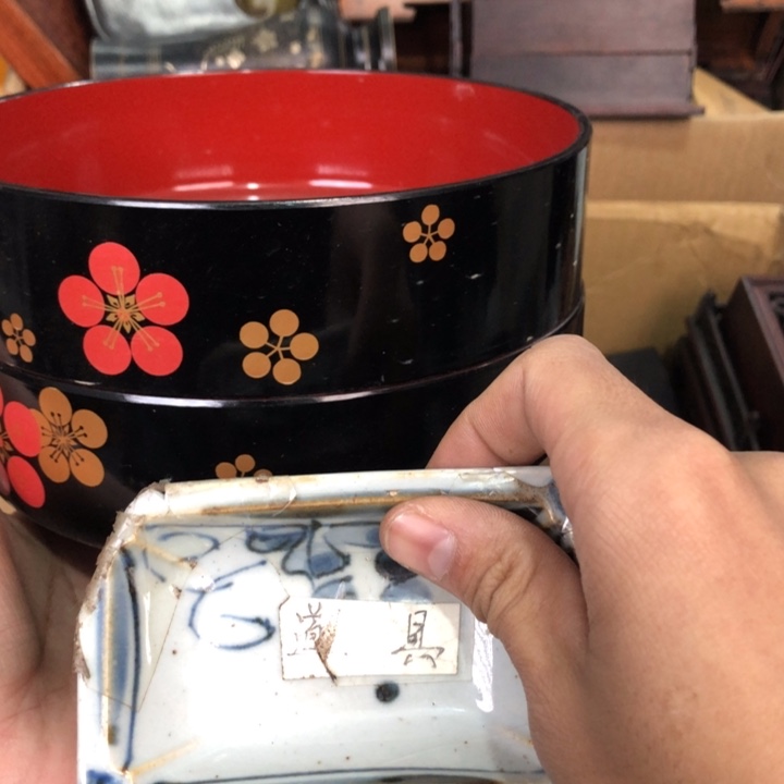 陶瓷孤品单件车里拍