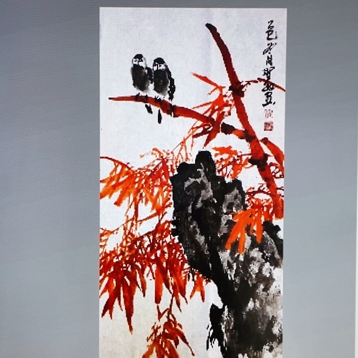 国画张圣敏先生纯手绘作品