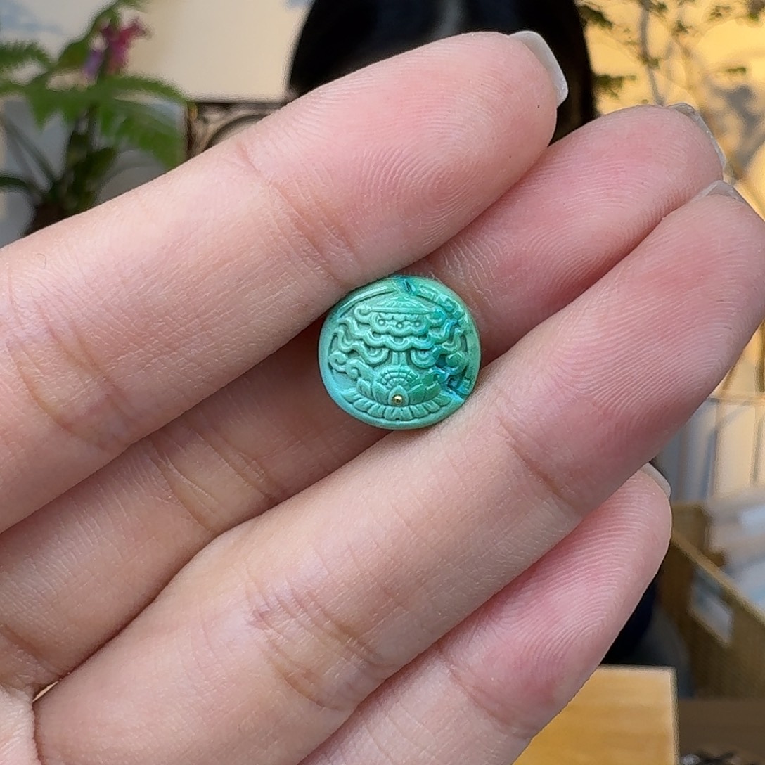 绿松石未镶嵌珠宝奇石