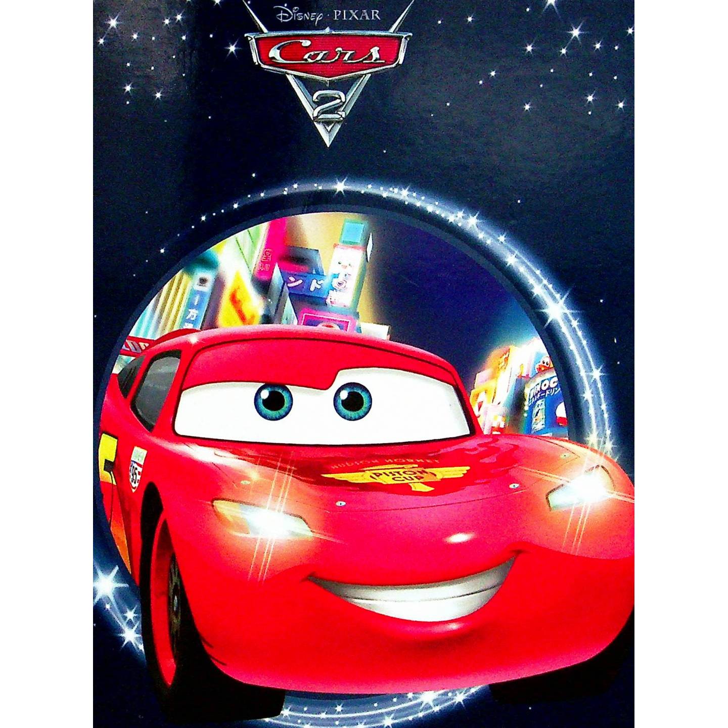 赛车总动员2原版书英语绘本Disney亲子共读冒险友谊