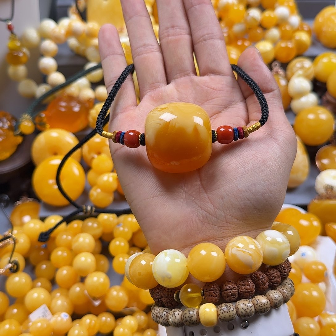 琥珀珠宝奇石未镶嵌墩子