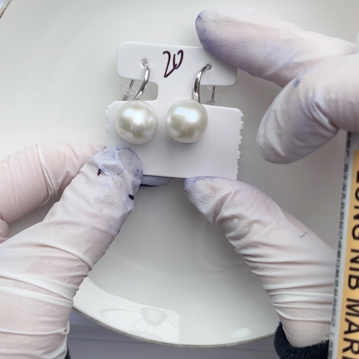 淡水珍珠颈饰银S925镶嵌