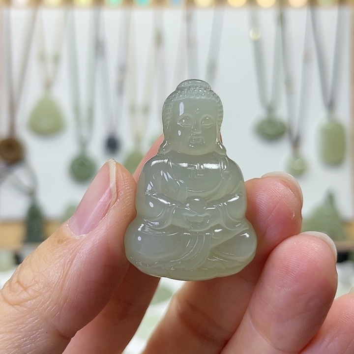 和田玉颈饰未镶嵌用****6