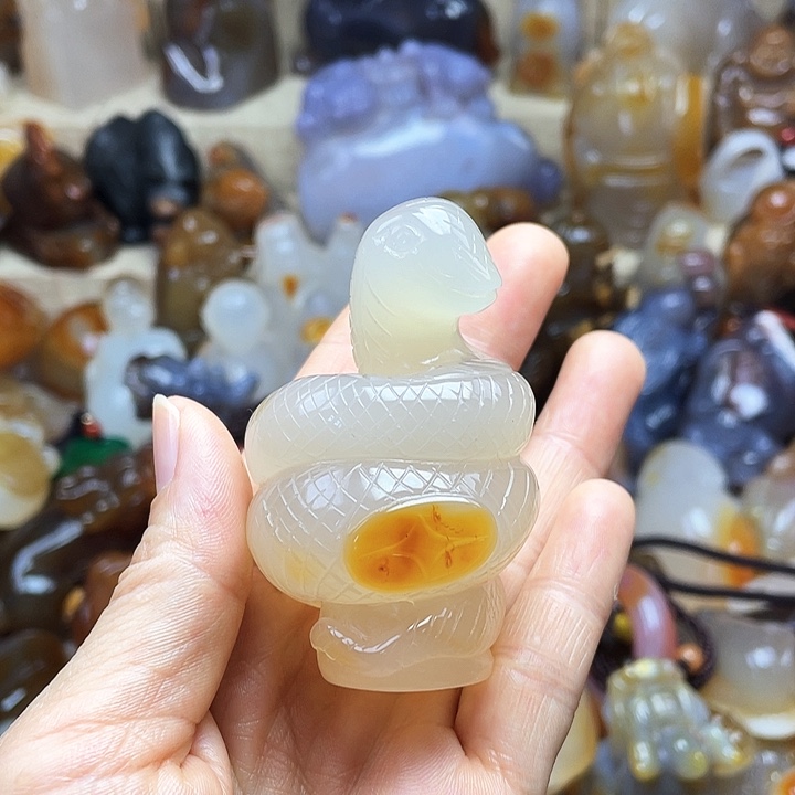 玛瑙/玉髓未镶嵌饰品