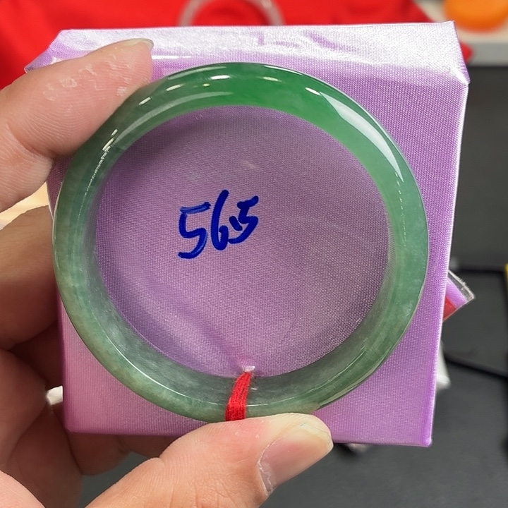 翡翠未镶嵌手镯天然翡翠手镯21号