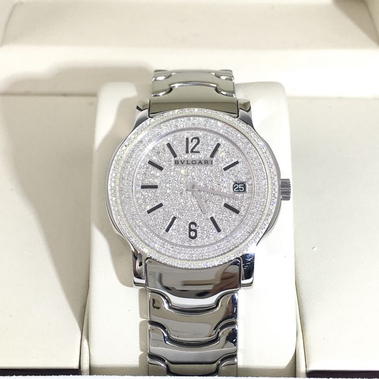 99新 BVLGARI/宝格丽 宝格丽/石英表/表径35/S205250704006/[