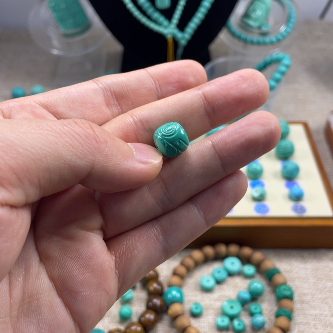 十堰手工雕刻配饰配珠，直径11