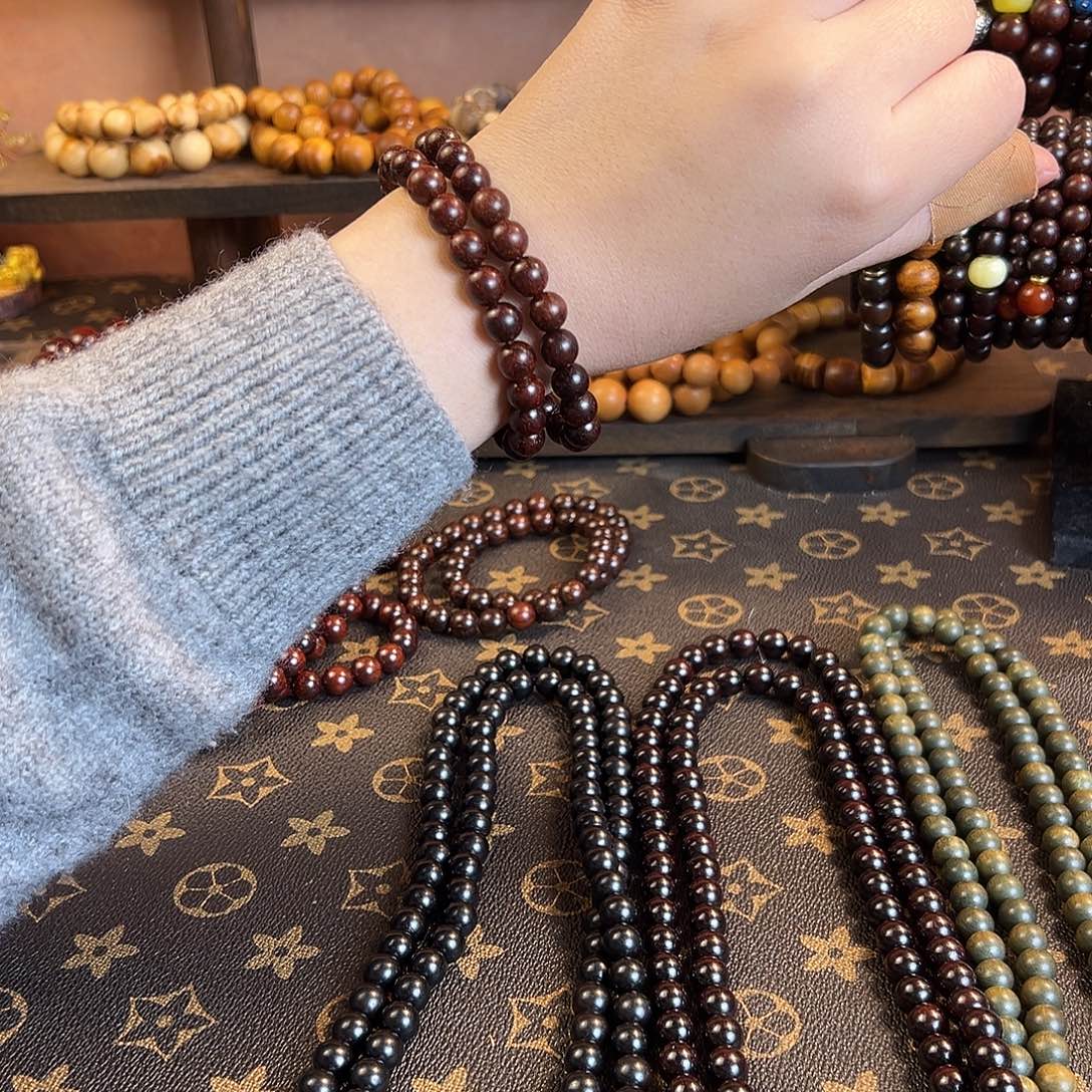 檀香紫檀（小叶紫檀）小叶0.8双圈