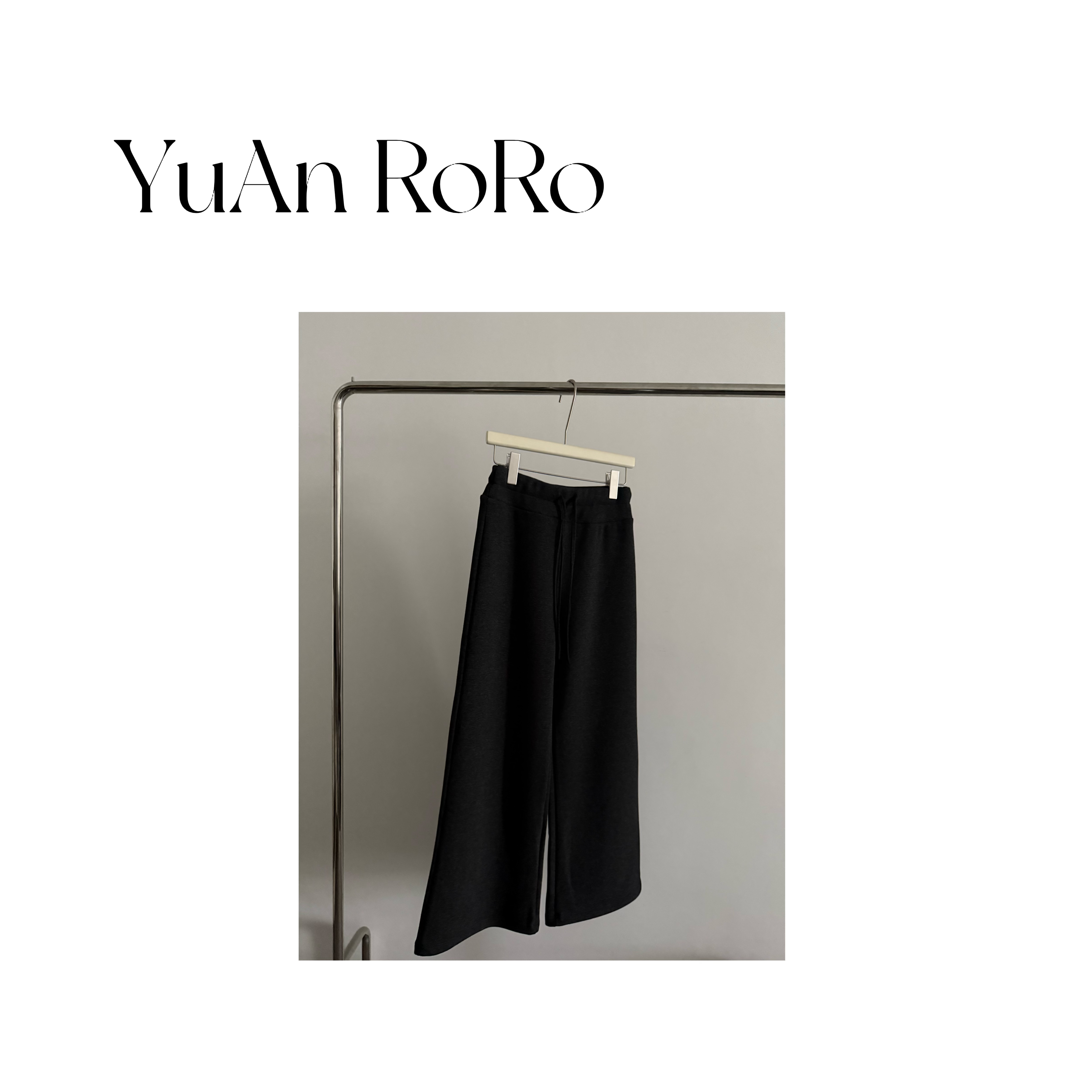 【媛媛家】秋冬高腰微喇显瘦裤