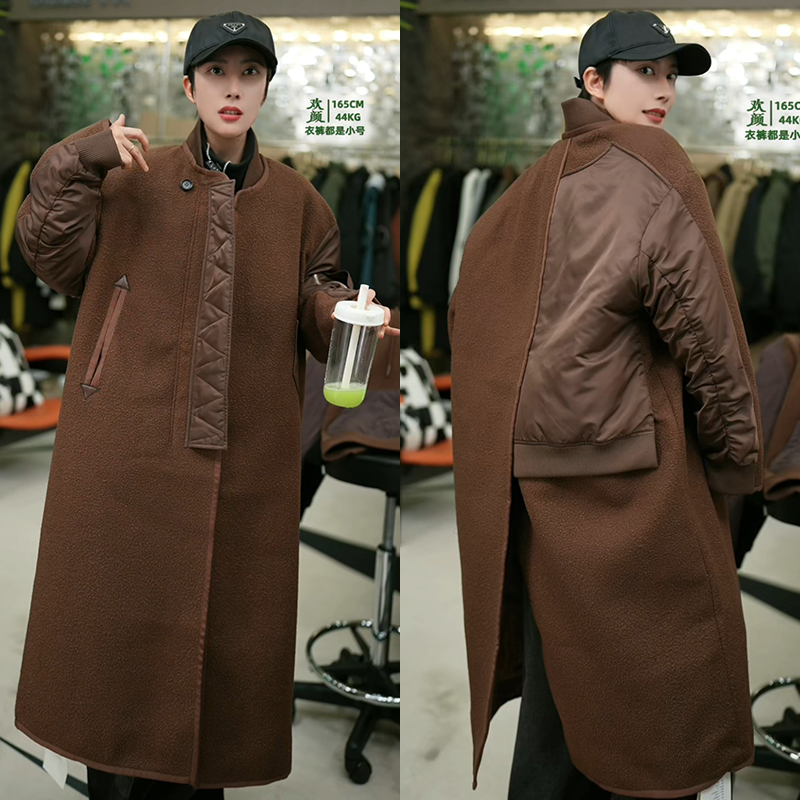 1081 秋冬高端定制！情侣款百搭加厚保暖羽绒服