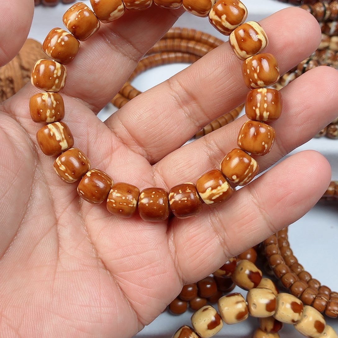 黑***马紫金鼠手串实心老型