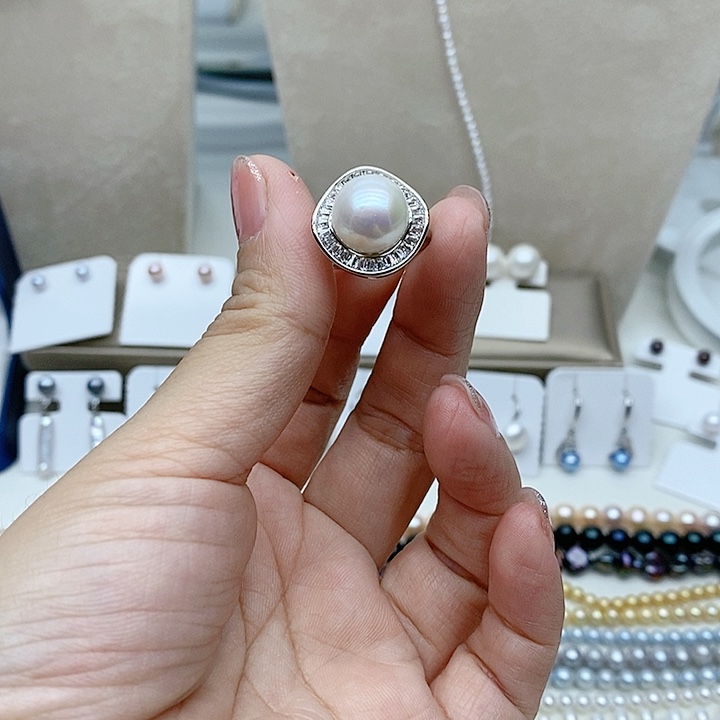淡水珍珠戒指未镶嵌