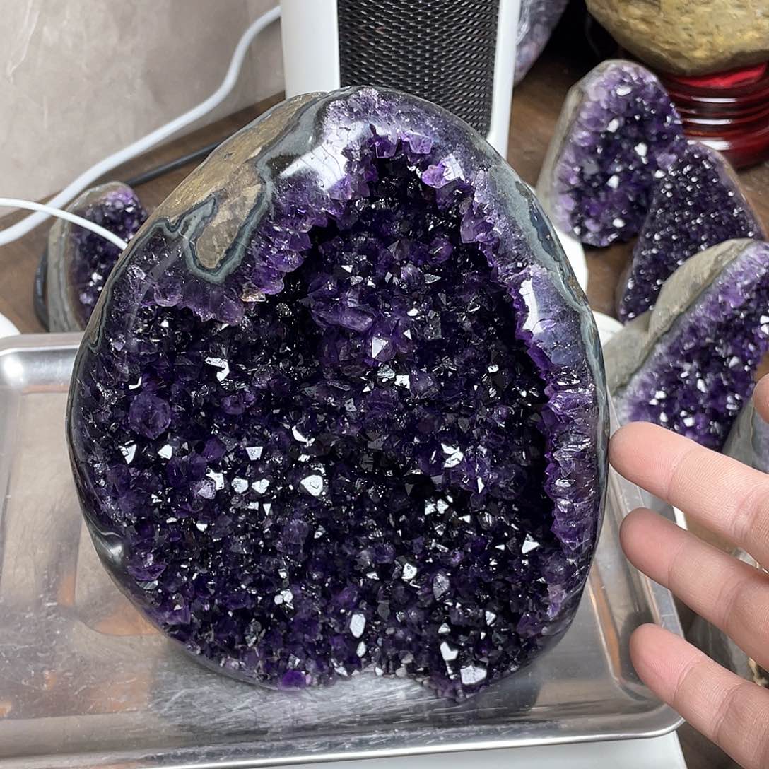 紫晶大型摆件（非配饰）未镶嵌