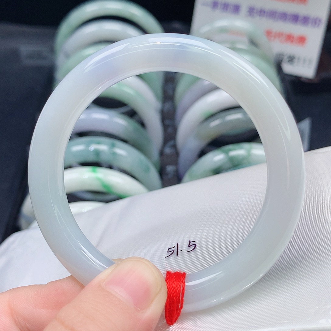 翡翠未镶嵌手镯Y4