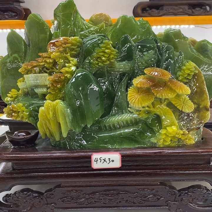 石材手工雕刻精品摆件