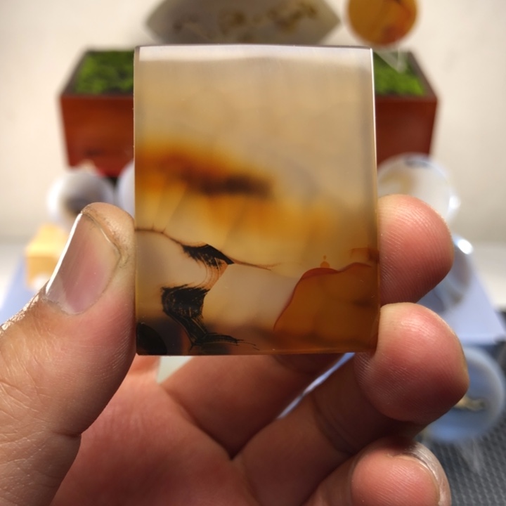 玛瑙/玉髓合金颈饰