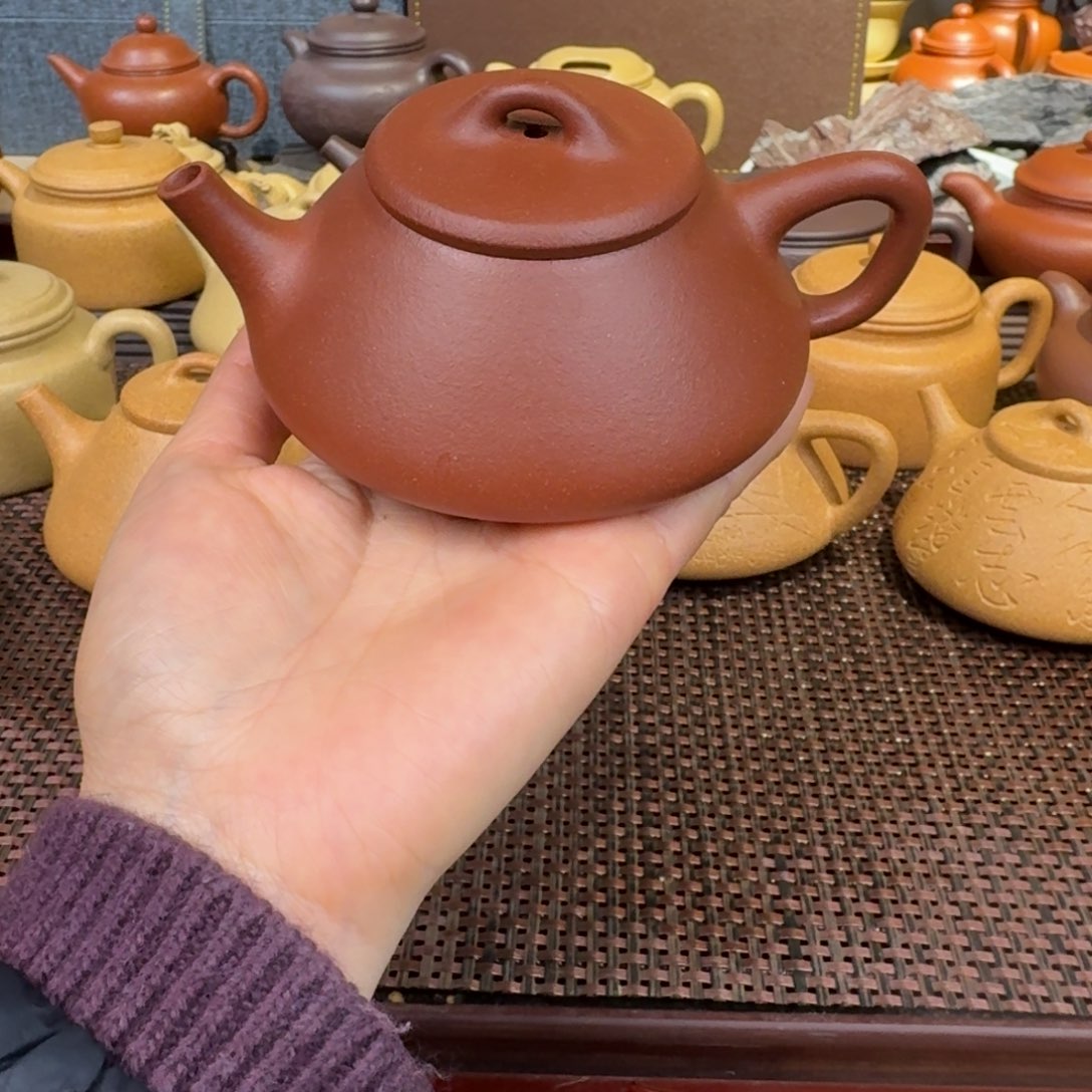 段泥茶壶降坡200毫升