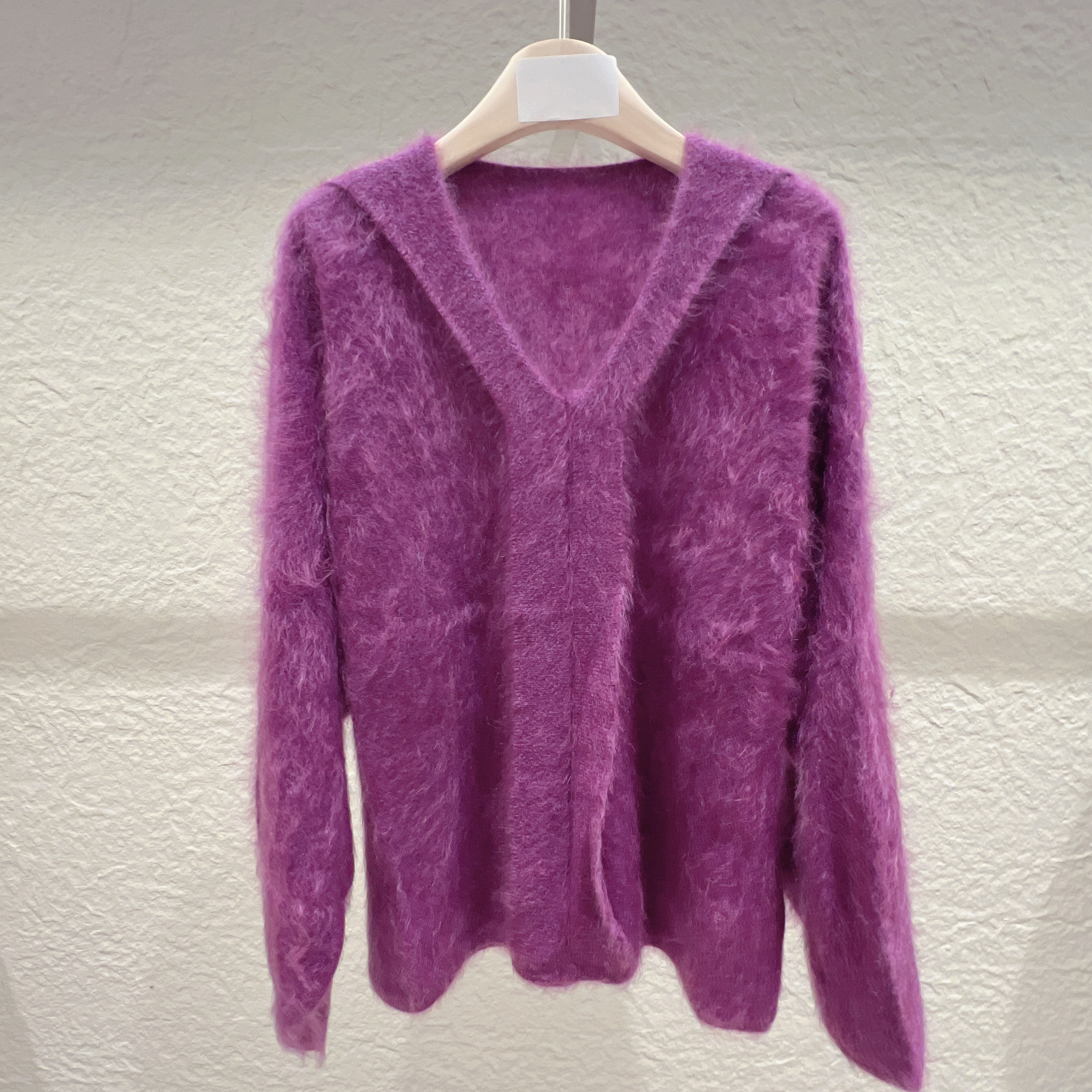 【云龙工厂】100山羊绒拉绒时尚休闲女款加厚开衫20090