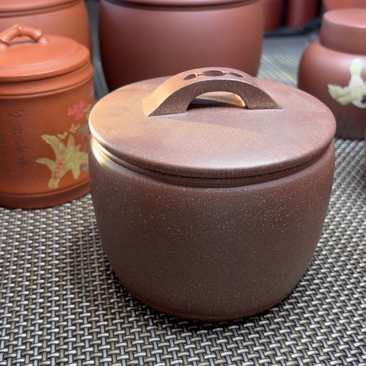 紫砂茶叶罐中高端紫砂茶叶罐