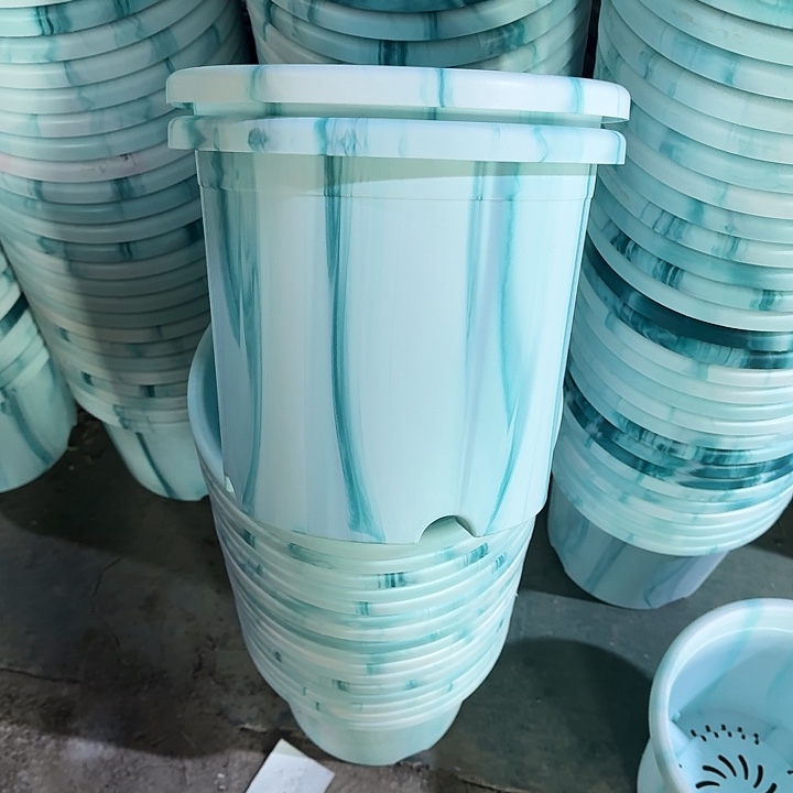 串色5#口径29白蓝色10个无托636