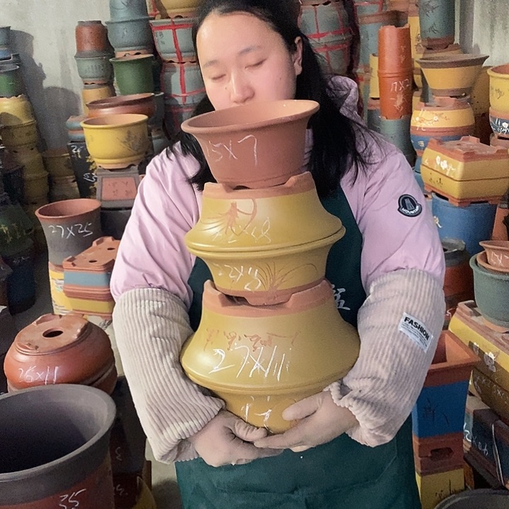 紫砂花盆紫砂花盆盆栽花卉苗木种植