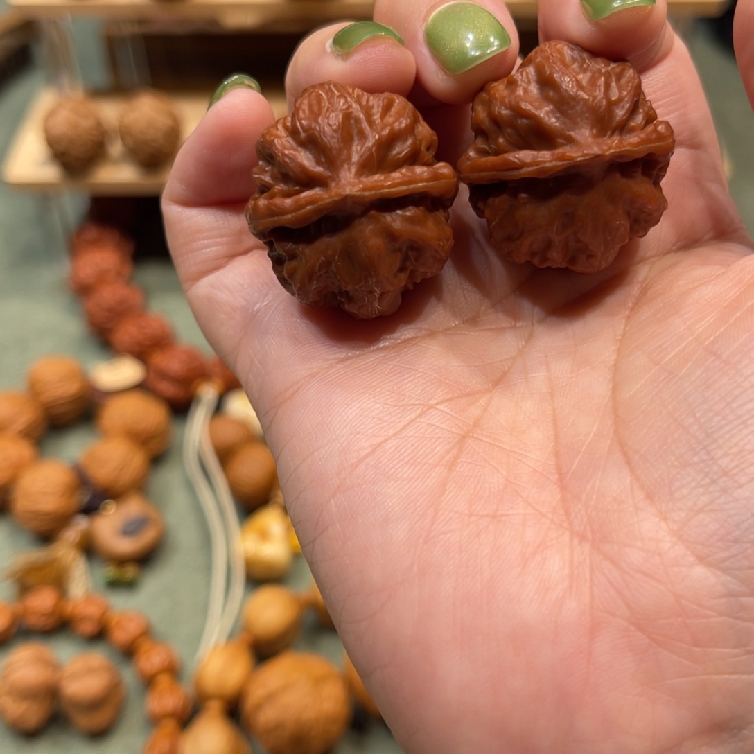 把件文玩核桃老树霸王筋