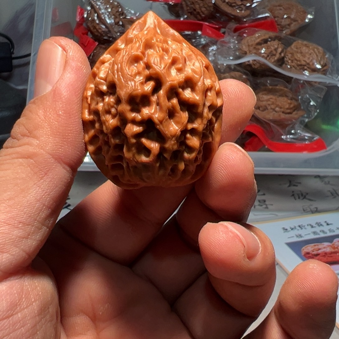 文玩核桃，躺地鸡心