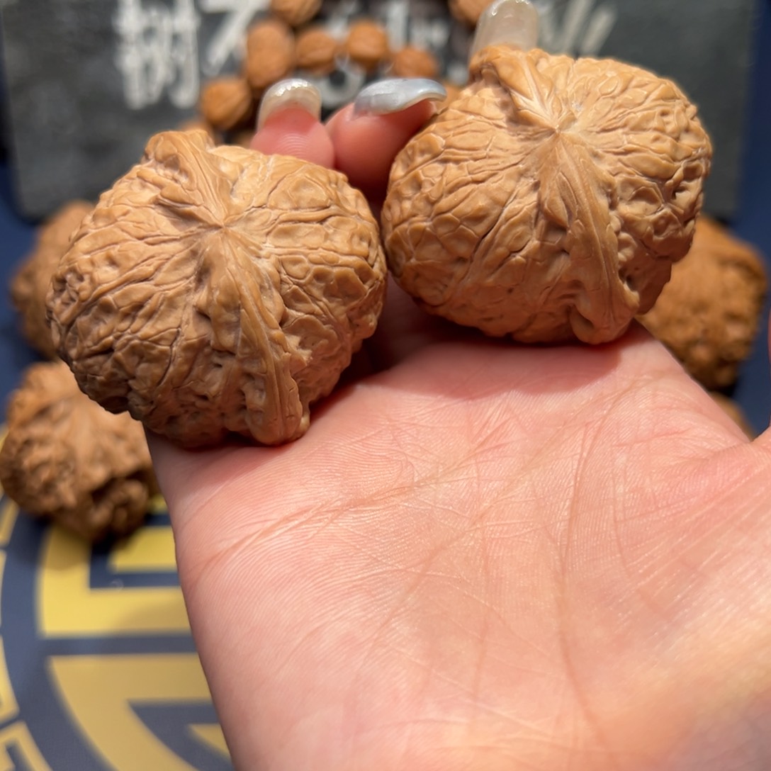 文玩核桃把件南瓜墩儿44免