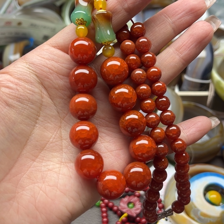 玛瑙/玉髓手链未镶嵌