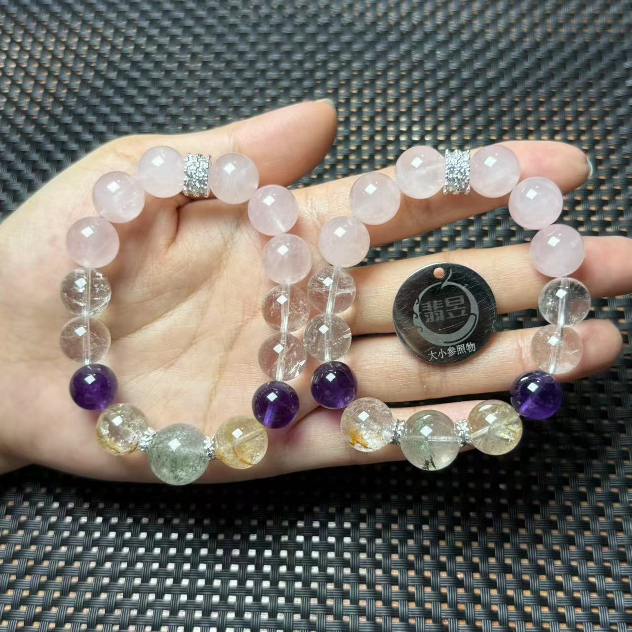 3B16-36646T11-水晶手串/约11-14+/约15颗/-多样性发其