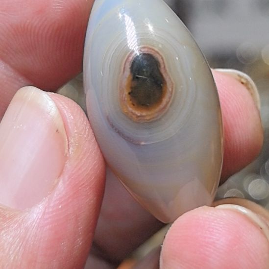 玛瑙/玉髓裸珠_ HEIMORI 天然天珠