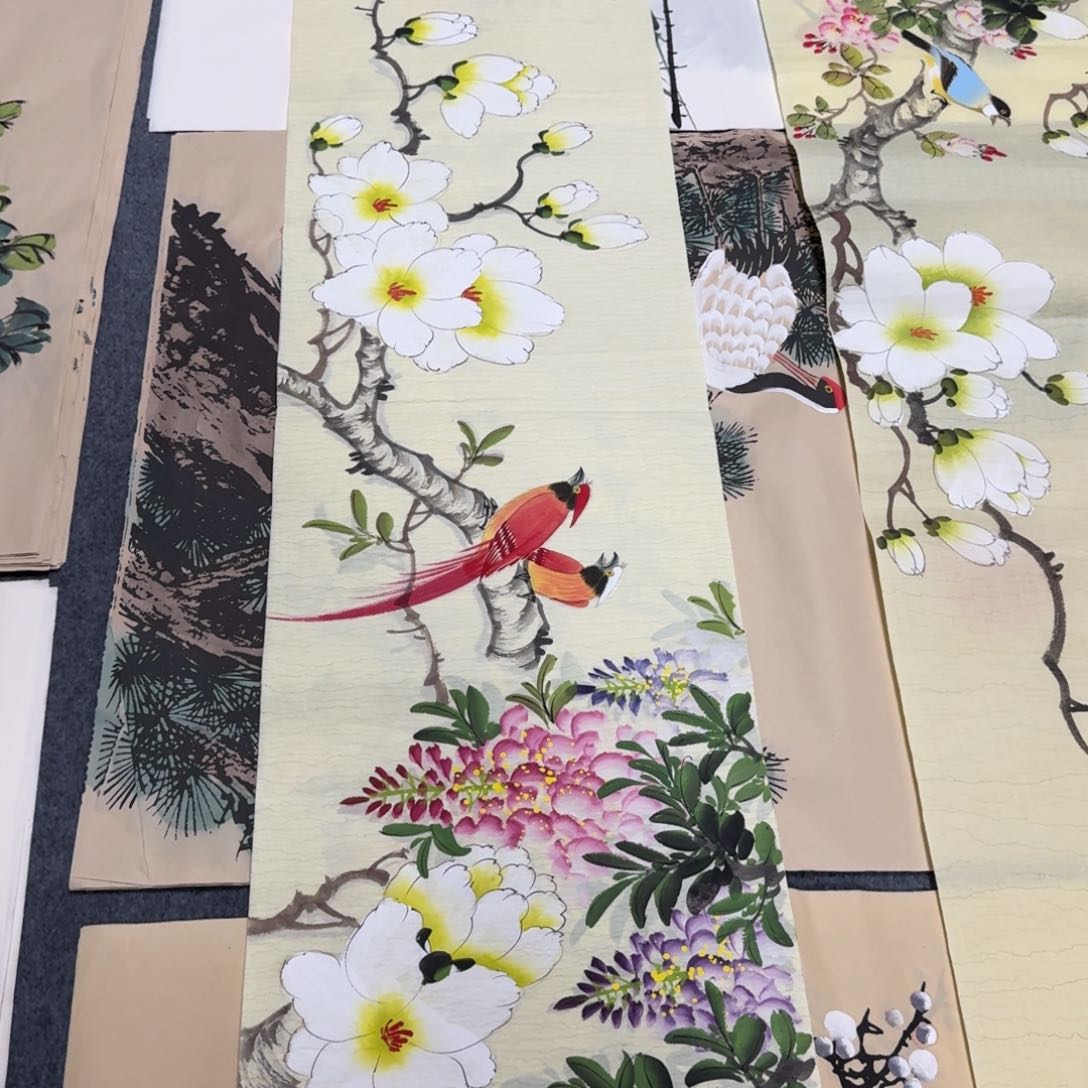 国画晓彤美术馆直播间