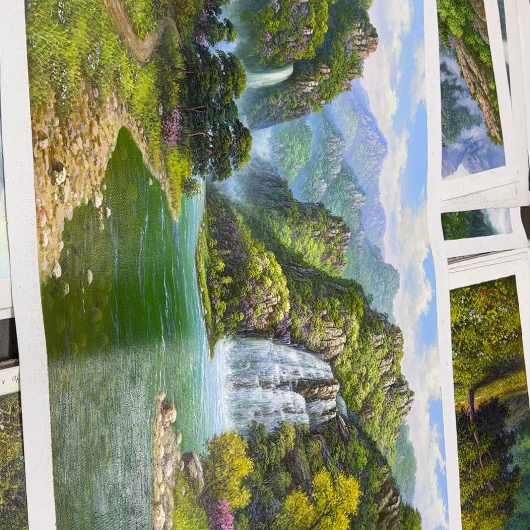 油画优惠多多指教一下自己