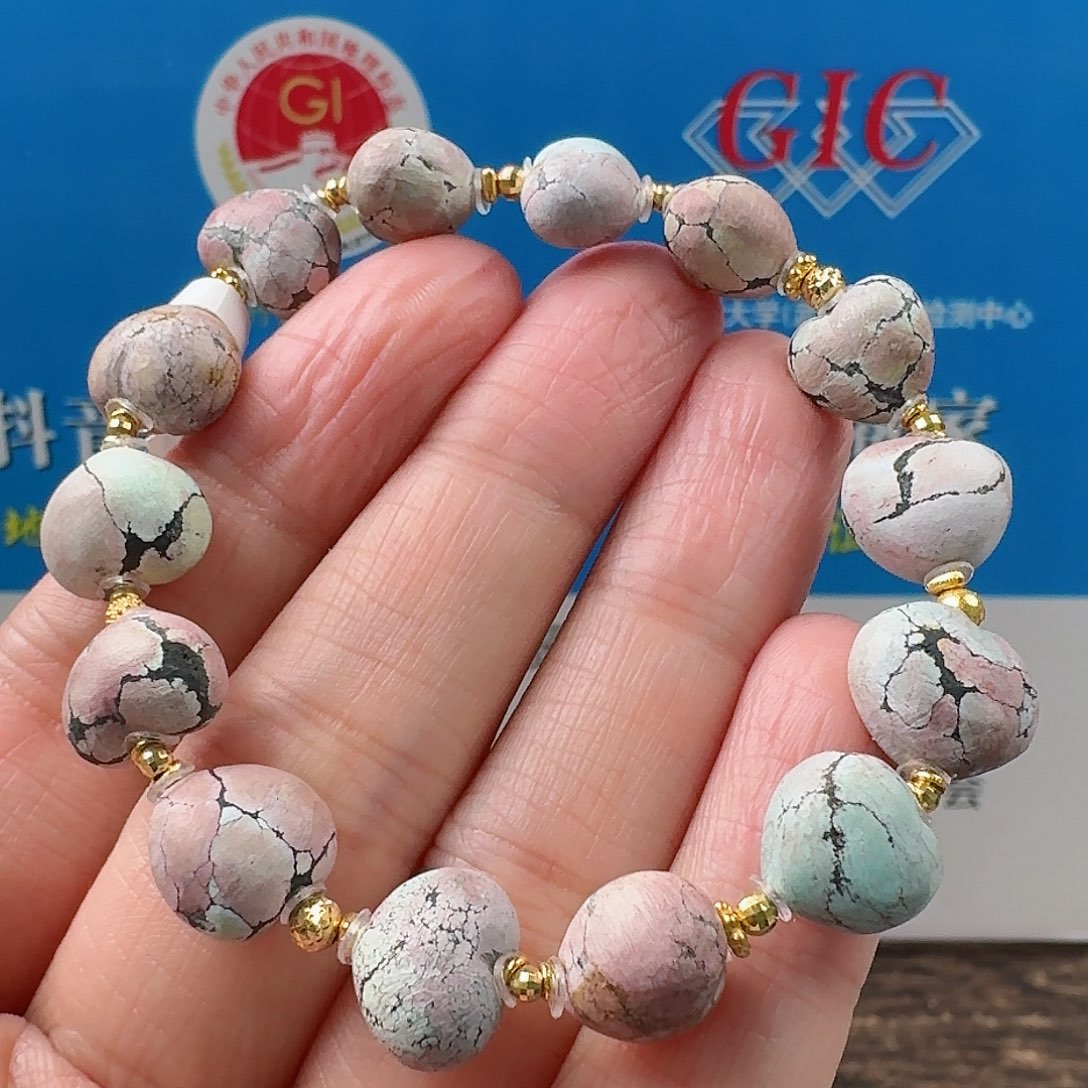 绿松石珠宝奇石未镶嵌