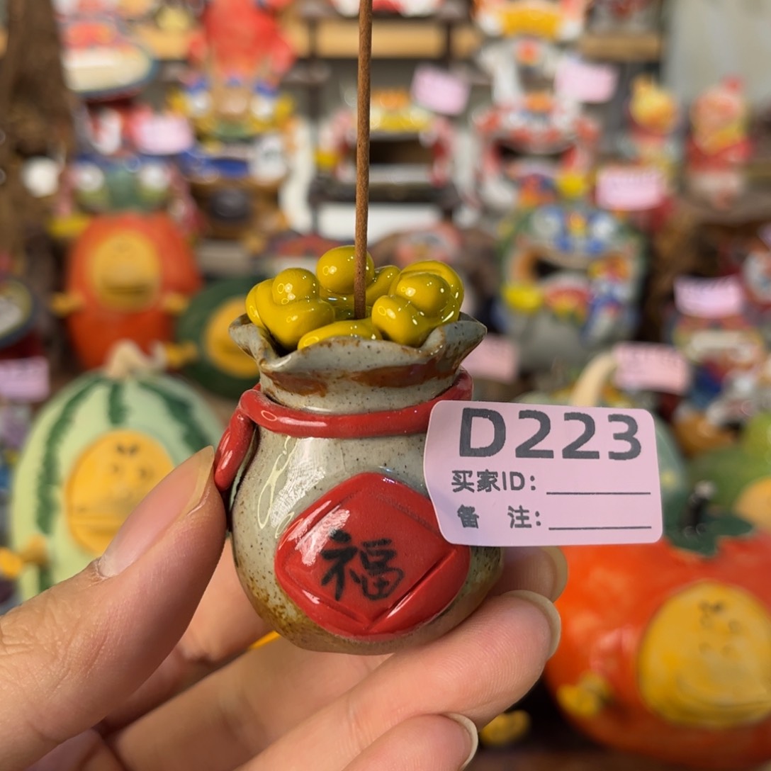泥塑纯手工茶宠摆件