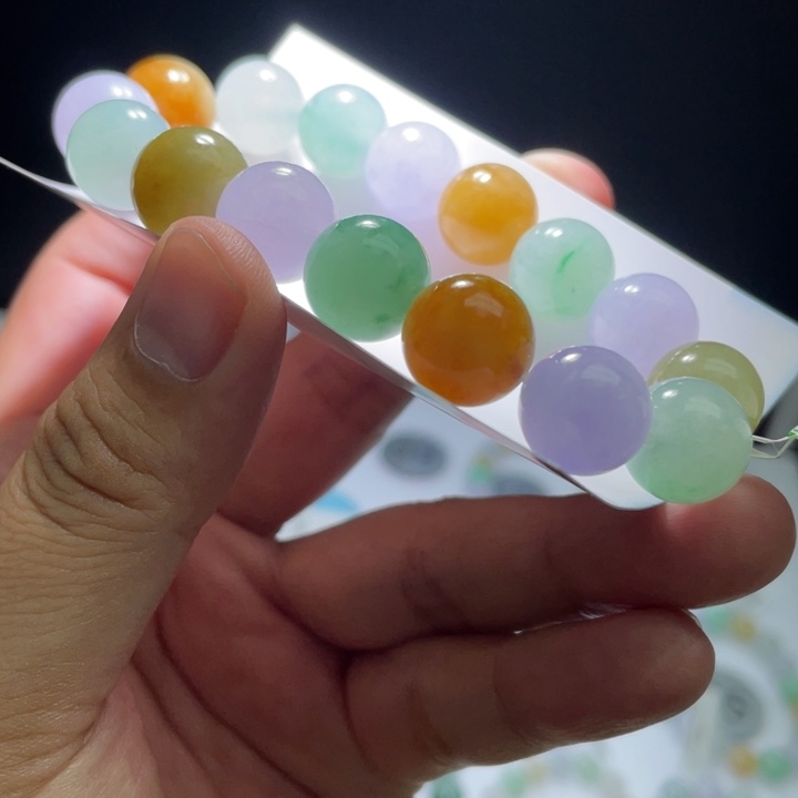 未镶嵌定制翡翠夏*翡翠卡12.8