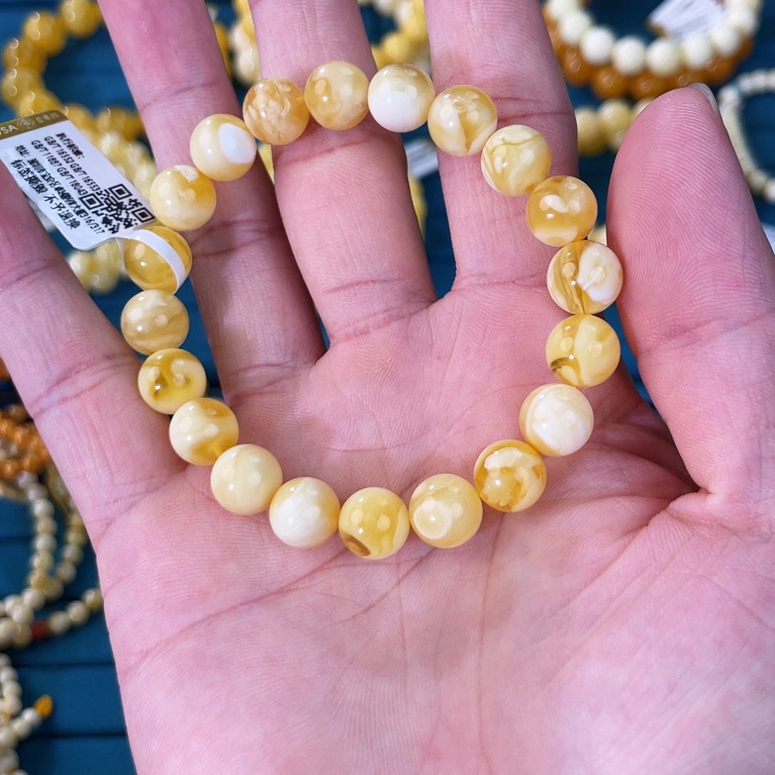 琥珀裸石未镶嵌DY250309B014-THLM