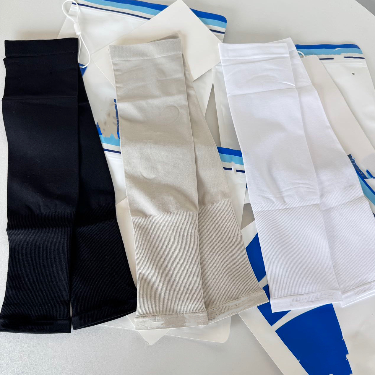 三色夏季刚需 黑白灰防晒冰袖