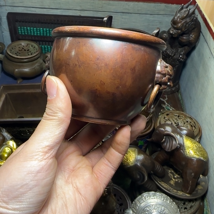 铜器把玩摆件链接