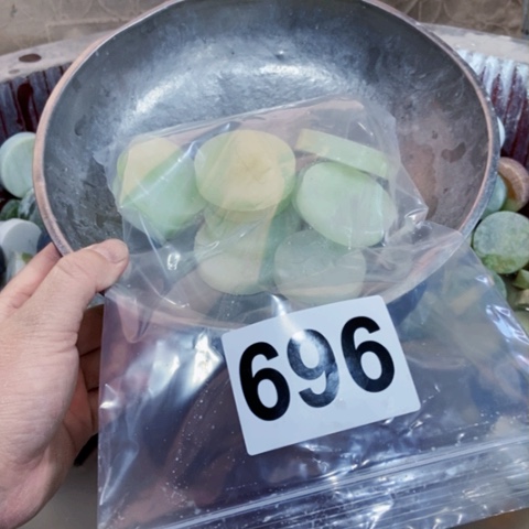 【闪购商品】蛇纹石玉珠宝半成品未镶嵌