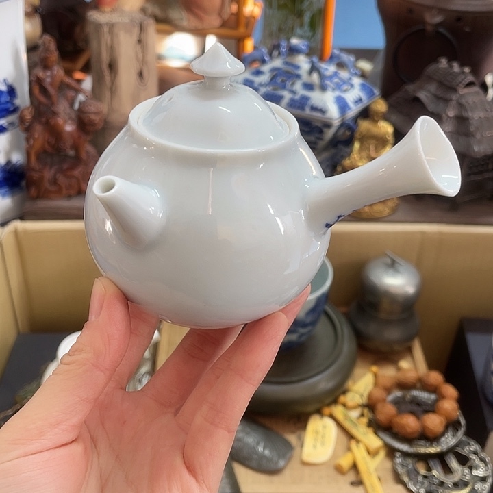 瓷中古工艺品摆件