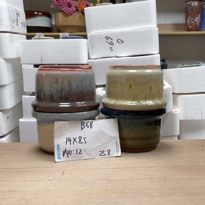 粗陶多肉花盆微瑕68