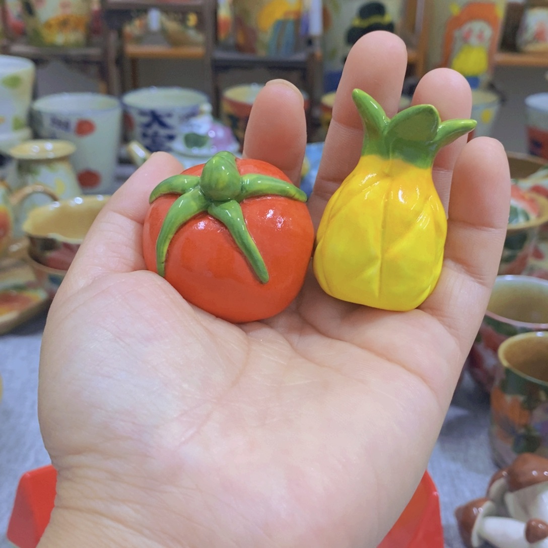 摆件景德镇手绘陶瓷真好看