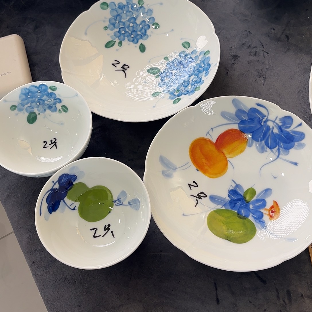 瓷景德镇手绘餐具