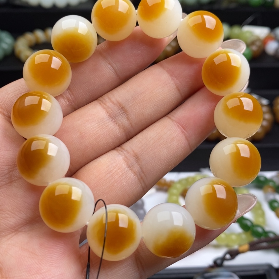 未镶嵌手串和田玉