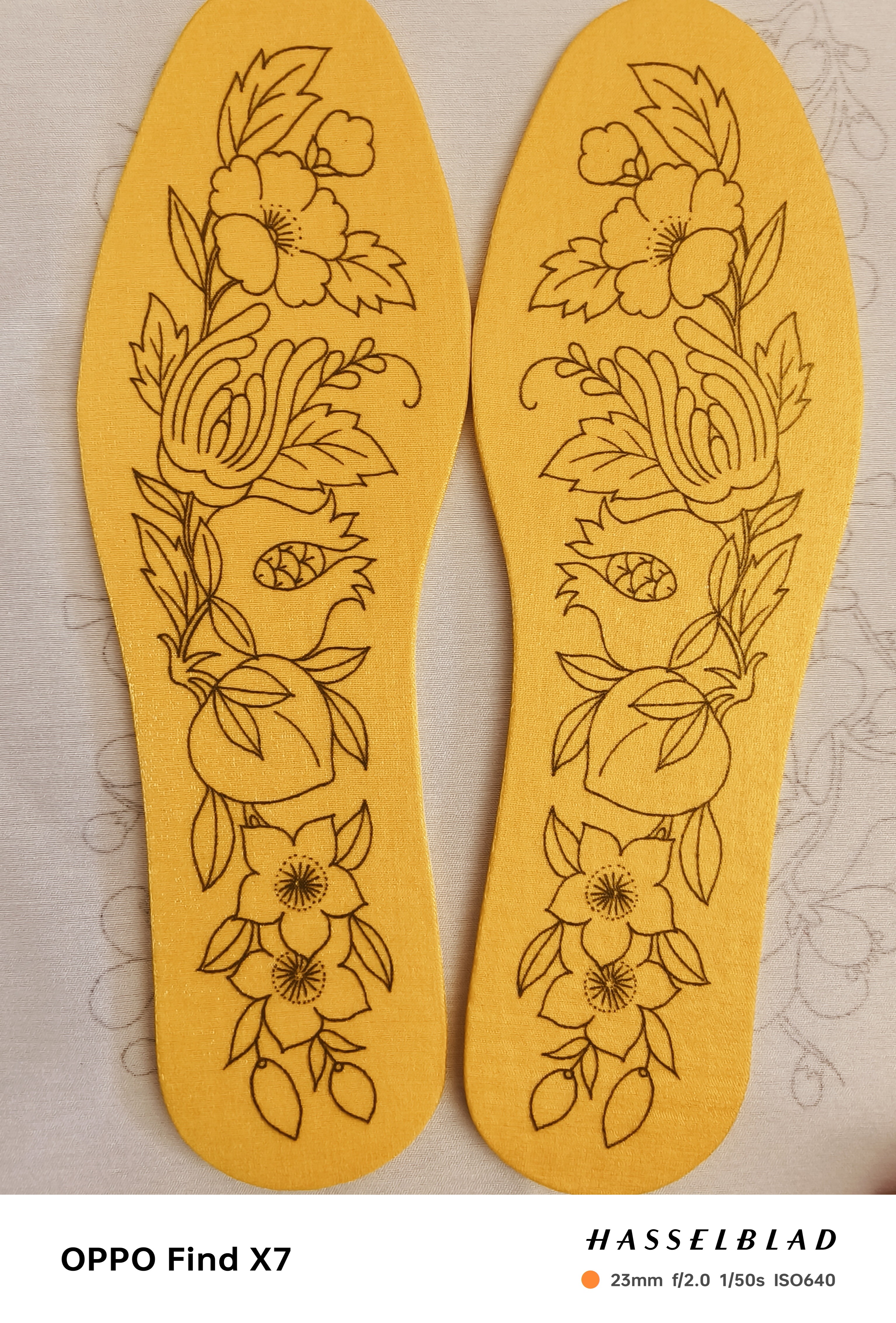 手工绣花鞋垫材料包带针线