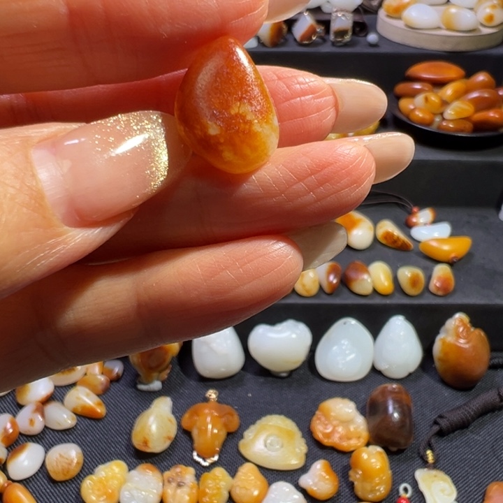 用***7和田玉（子料）未镶嵌吊坠(不含链)