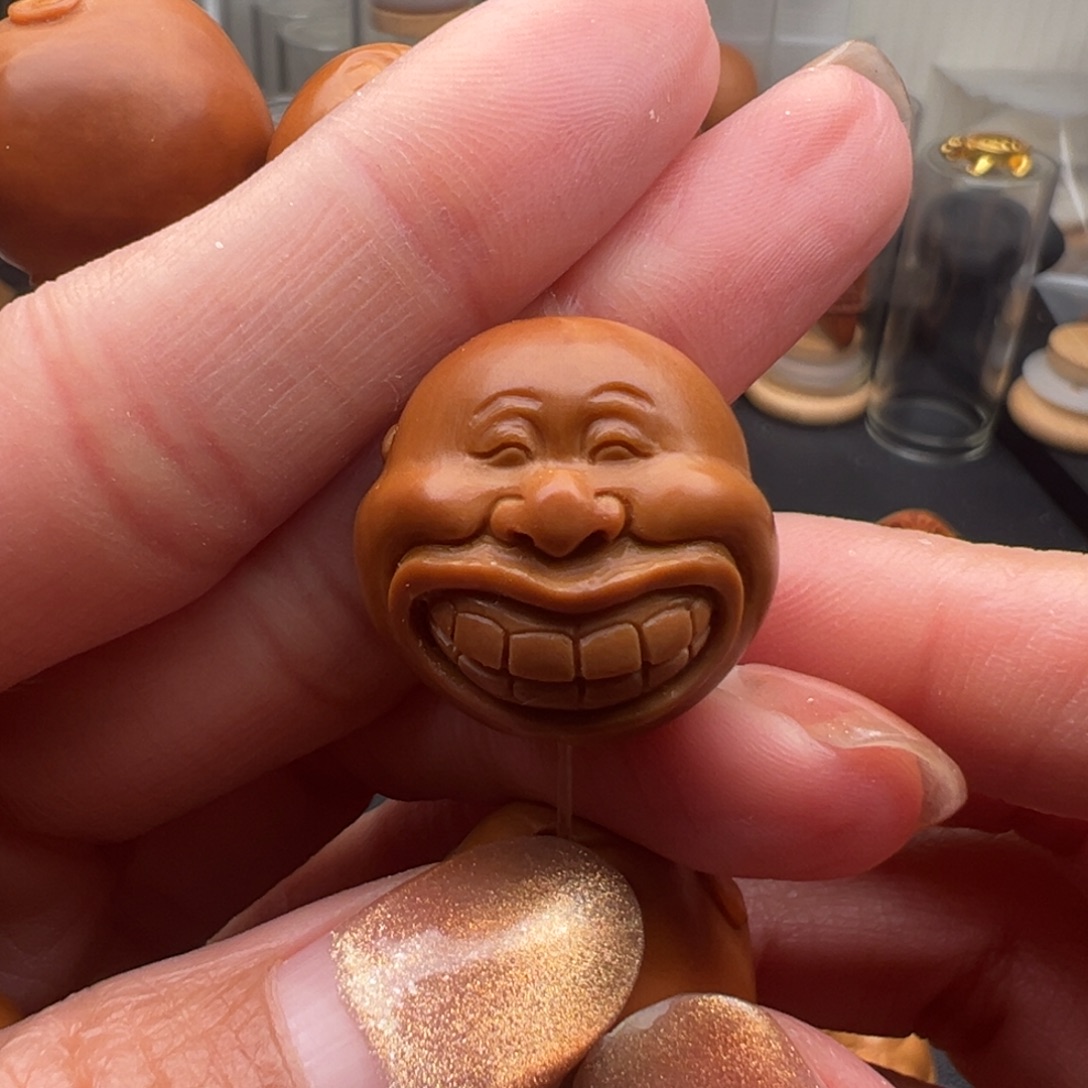 十***猫橄榄核吊坠表情包1