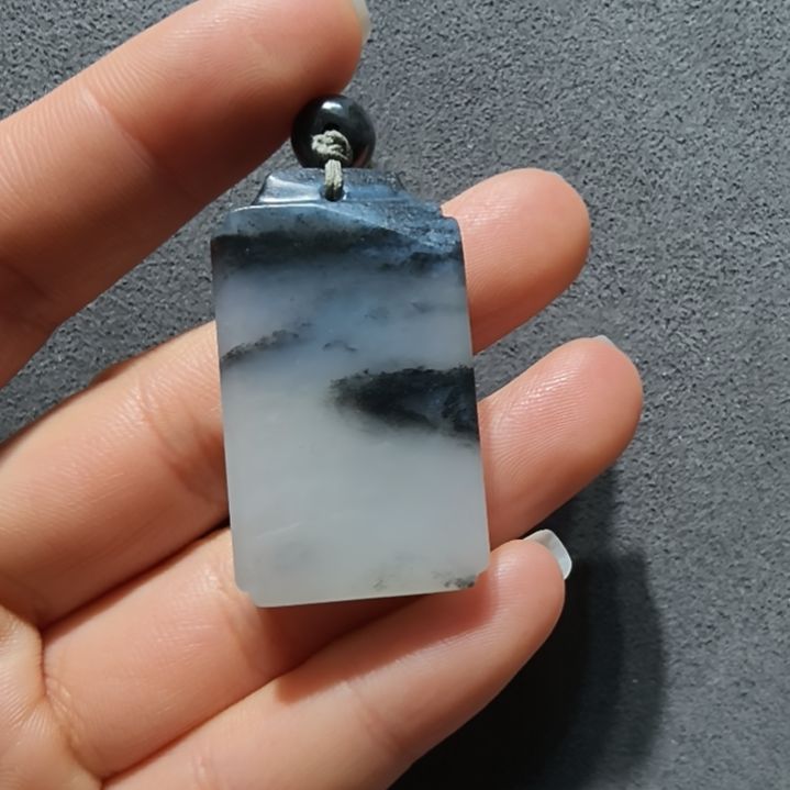 和田玉吊坠(赠链)未镶嵌