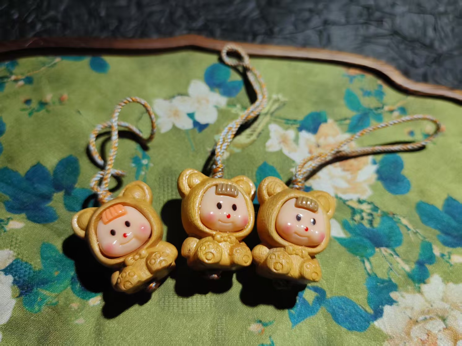 A577【金汐】雕刻娃娃挂件